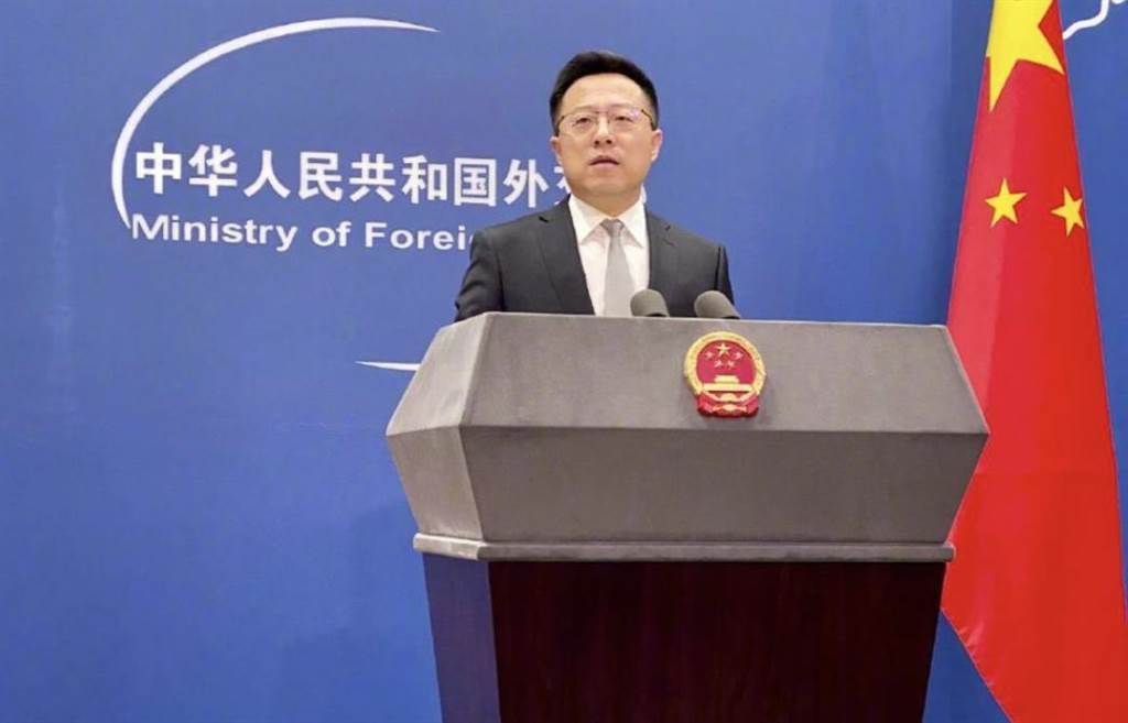 中国外交部发言人赵立坚。（资料照/新华社）(photo:ChinaTimes)