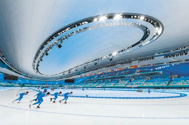 中共官媒称美谋画怂恿运动员打乱冬奥会，美驻华使馆严厉驳斥。（北京冬奥组会官网）