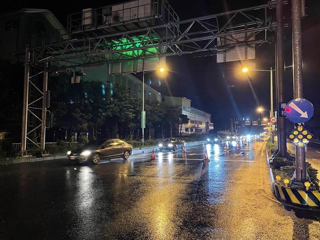 蘇花改蘇澳端南下車潮明顯增多，估今天中午才會紓解。（宜蘭警方提供）