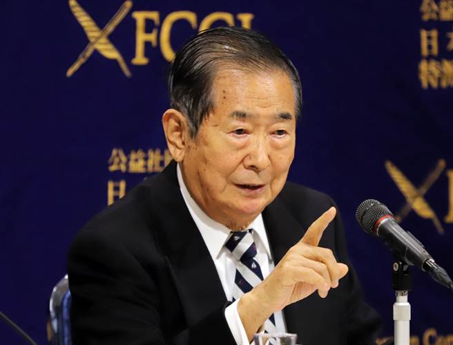 曾經多次來台的前東京都知事石原慎太郎辭世，享壽89歲。（資料照／TPG、達志影像）