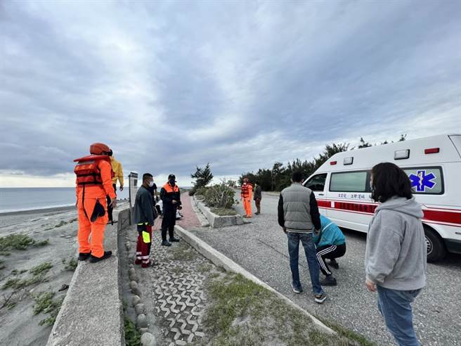 台东男除夕夜外出捕鳗苗后失踪，大年初一寻获遗体。（海巡提供／谢佳潾屏东传真）