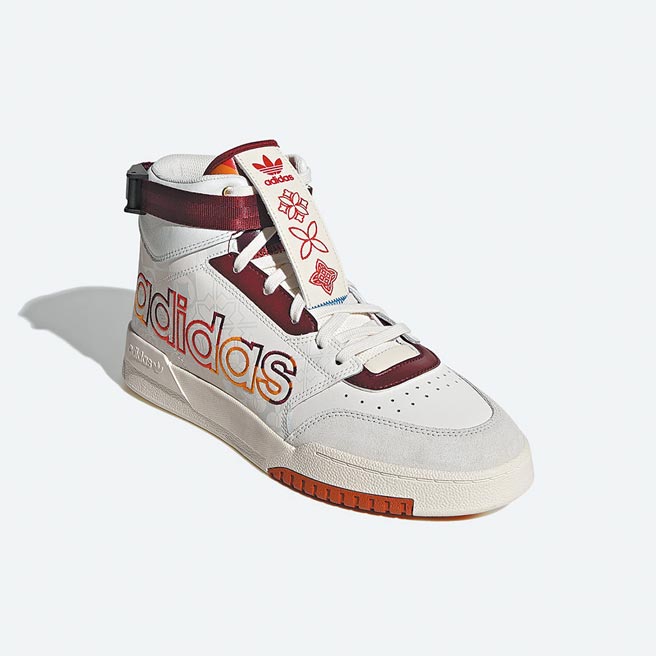 adidas Originals CNY MEN DROP STEP，3690元。（adidas Originals提供）