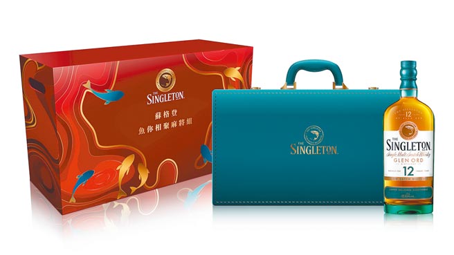 苏格登年节「鱼你相聚麻将组」礼盒。（苏格登提供）饮酒过量 有害健康