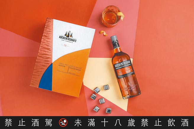 欧肯12年单一麦芽苏格兰威士忌礼盒。（欧肯提供）饮酒过量 有害健康