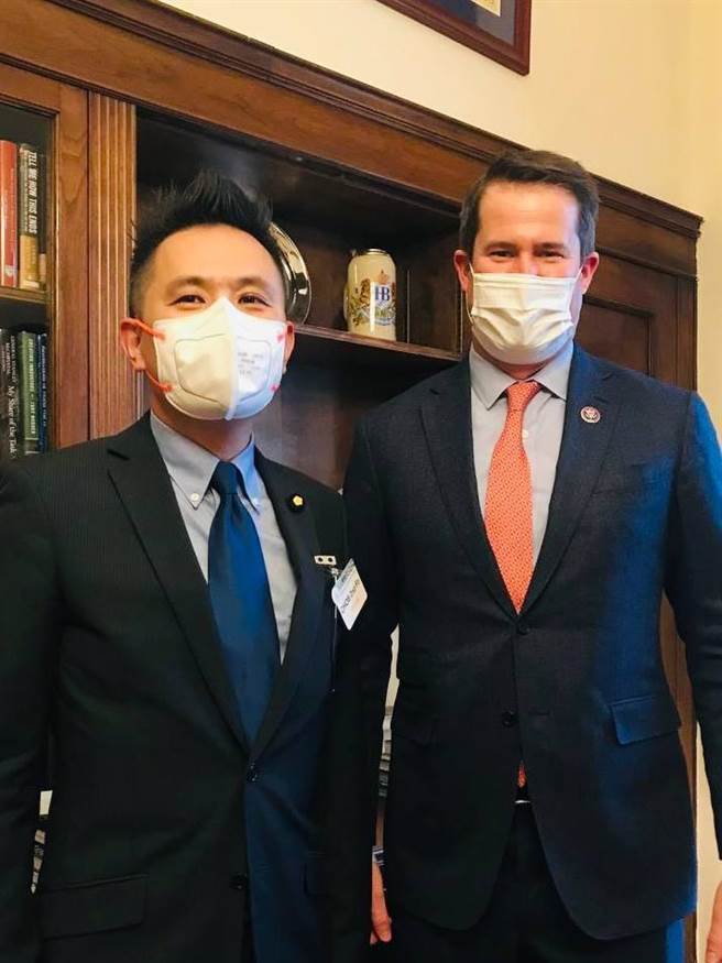 國民黨立委陳以信訪美 (陳以信提供)