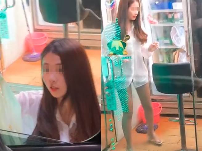 网路上近日疯传1段影片，1名槟榔西施展现超有仙气的气质外表，精致五官与白皙美腿让老司机们嗨翻，留言称与过往的好不一「像是我初恋」。（翻摄自脸书「爆废公社二馆」）