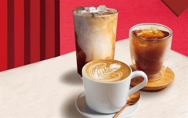 路易莎7日至11日连5天开工庆，早上11点前咖啡第二杯半价。（图为新品拿铁欧蕾。路易莎提供）