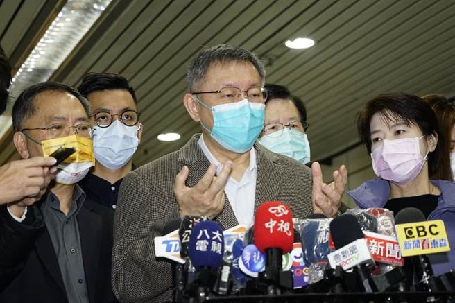 台北市長柯文哲。（台北市政府提供／張立勳台北傳真）