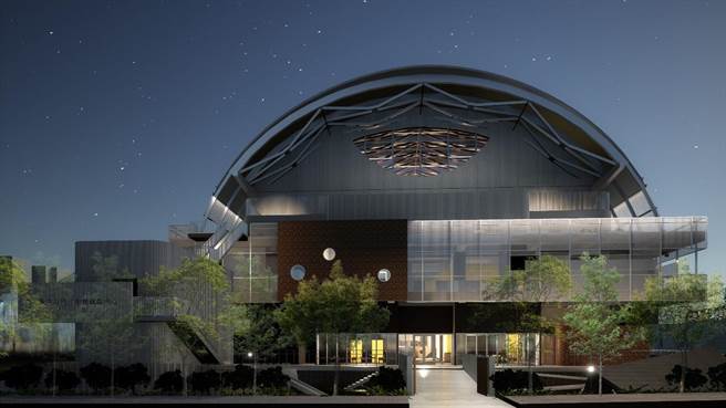 台中首座「乌日全民运动馆」计画获核定预计111年动工。 (台中市政府提供)