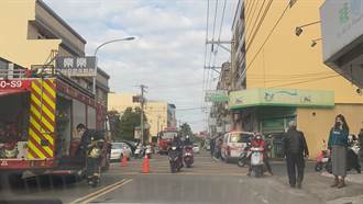 彰化秀水電鍋燒焦釀住宅火警 消防人員破壞鐵捲門搶救