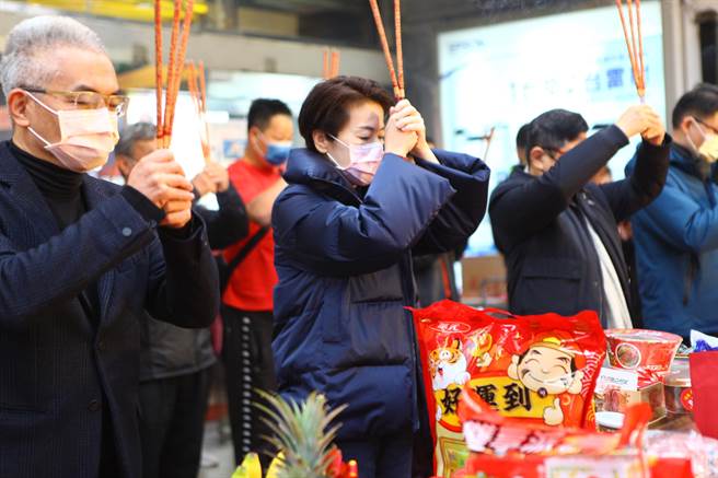 台北市副市长黄珊珊4日参与光华数位新天地开市。（张立勋摄）