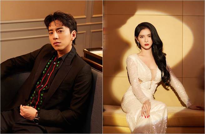 王大陸、蔡卓宜因合作戀愛綜藝節目《怦然再心動》鬧緋聞。（圖／取材自王大陸、蔡卓宜微博）