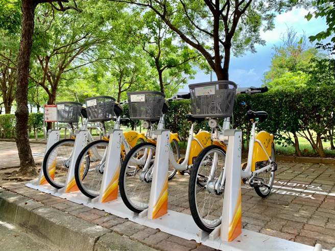 台中市交通局表示，「iBike倍增计画」进度超前，  而单日租借新高突破4万5千人次。（台中市交通局提供／陈淑芬台中传真）