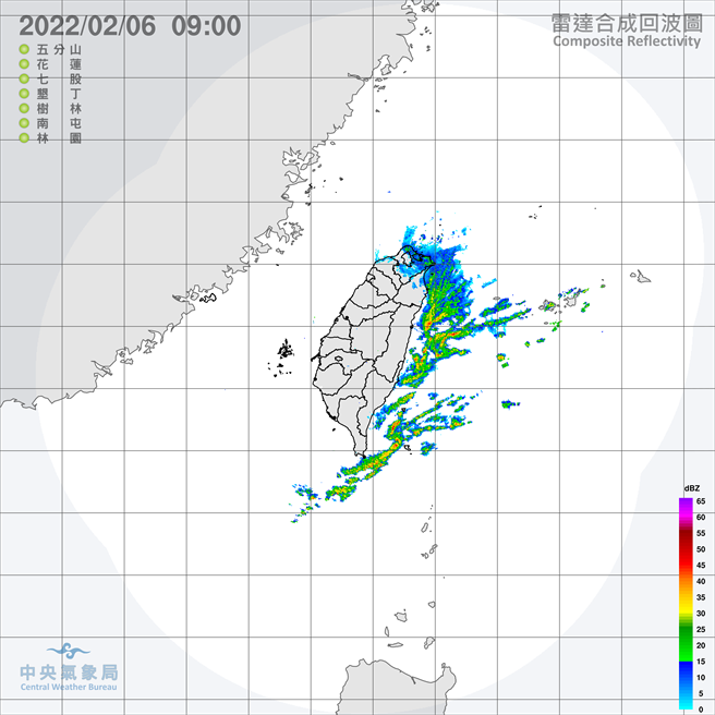 中央气象局预报指出，今天清晨大陆冷气团持续影响，各地天气偏冷，西半部及东北部低温普遍约11到14度，其中新竹到嘉义、南投及金门有局部10度以下低温发生的机率。（翻摄自中央气象局／林良齐台北传真）