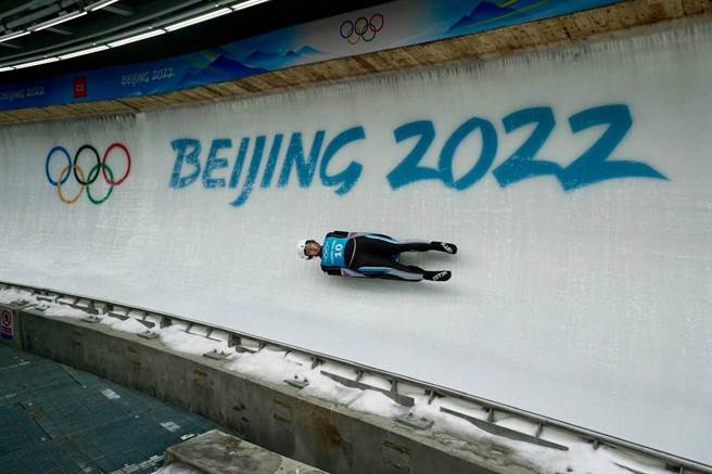 北京冬奧中華隊選手林欣蓉把握時間練習，要以最佳狀態面對比賽。（中華奧會提供）