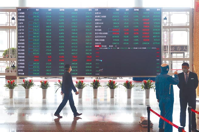 A股在过去十年，仅有四年出现开门红。图／中新社