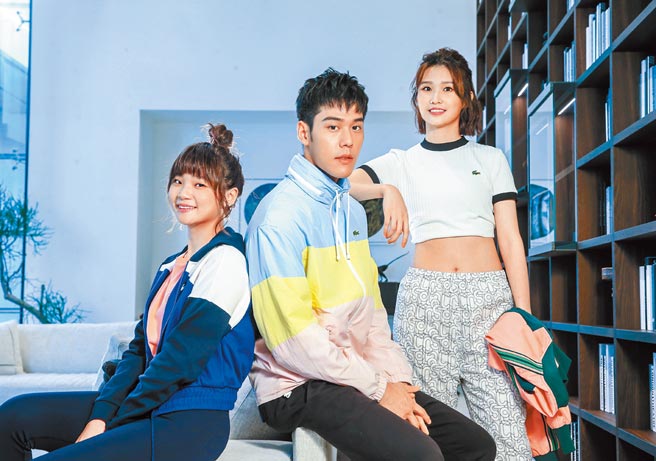 周予天（中）日前揪同门师妹郑心慈（左）、吴宥安一起在健身房运动，默契十足。（粘耿豪摄）场地提供：Home Deluxe弘第国际