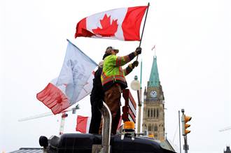 影》加拿大卡車司機示威徹底失控 渥太華癱瘓進入緊急狀態