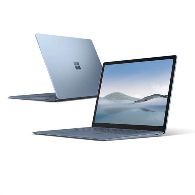momo购物网的Microsoft微软 Surface Laptop Go 12.4吋轻薄触控笔电，ANWM限量联名款，原价2万2888元，28日前特价1万8888元。（momo购物网提供）