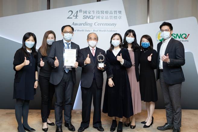 罗氏大药厂创新药品，深获生医奥斯卡「国家生技医疗品质奖」肯定。（罗氏提供）