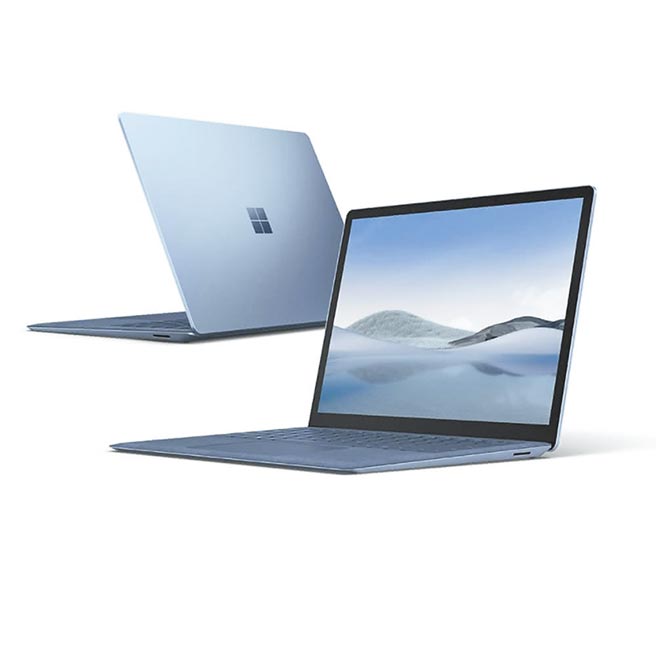 momo购物网的Microsoft微软 Surface Laptop Go 12.4吋轻薄触控笔电，ANWM限量联名款，原价2万2888元，28日前特价1万8888元。（momo购物网提供）