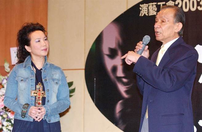 常枫出席苏芮演唱会记者会。（图／中时资料照片）