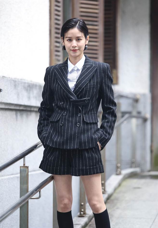 袁子芸这两年已慢慢开始累积在台湾的影视作品。（陈俊吉摄）