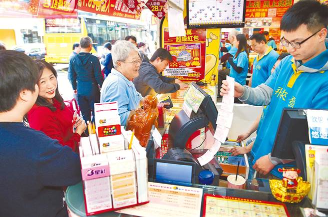大樂透、威力彩頭獎都槓龜。（中時資料照）