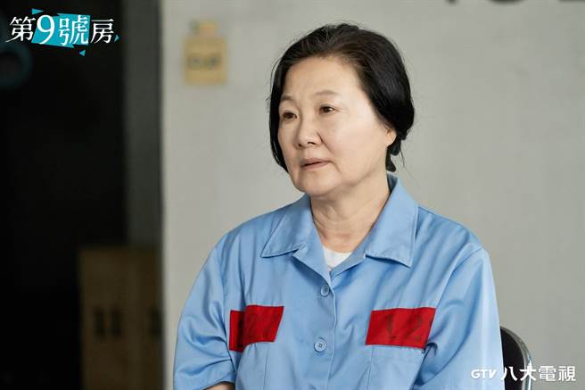金海淑在《第9号房》中成为含冤入狱的死刑犯，展现惊人演技。（八大电视提供）