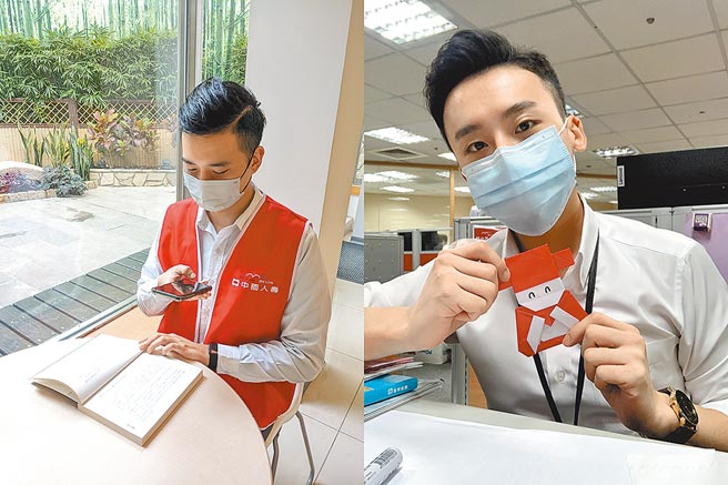 去年中壽居家辦公，仍鼓勵同仁參與志工活動，特別開發線上模式，累積全年超過2萬小時。圖／中壽提供