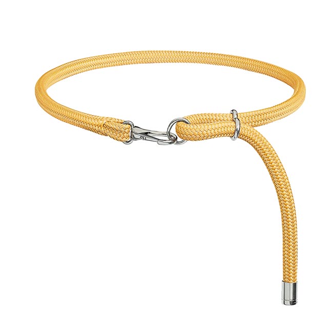 Hermes编绳腰带，2万4500元。（Hermes提供）