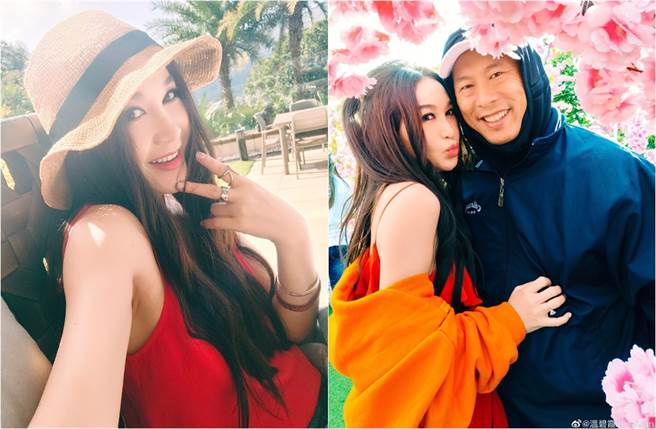 温碧霞嫁入豪门多年，不但始终冻龄美丽，跟老公的感情也一直甜蜜蜜。(取材自温碧霞微博)