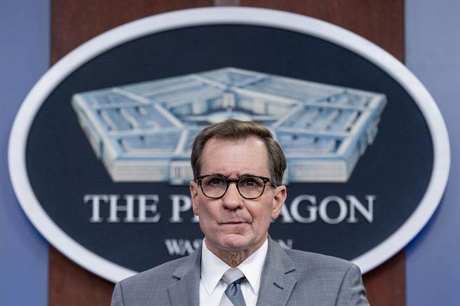 美国国防部发言人柯比（John Kirby）说：「过去24小时，我们持续看到俄国从其他地方调派额外兵力至与乌克兰和白俄罗斯接壤的边境。」(图／美联社)