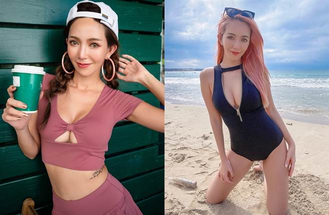 内衣女神拐拐过去被封为「网红始祖」。（图／翻摄自sabrina5477_ IG）