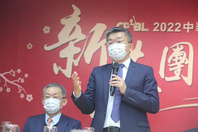 中職會長蔡其昌。（張鎧乙攝）