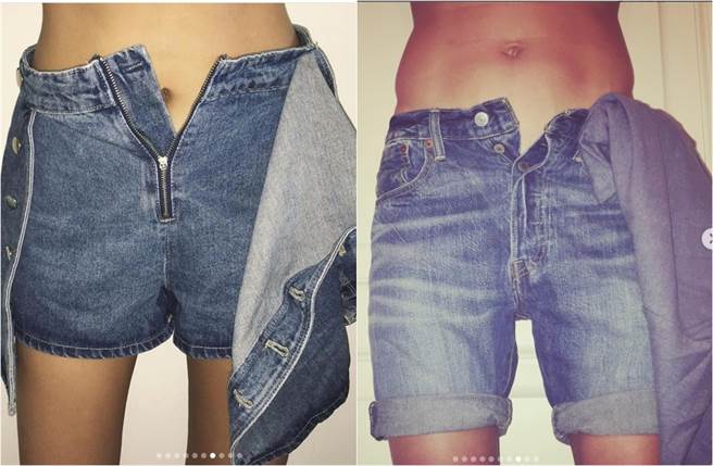 杨佑寧跟老婆都穿着裤头大开的牛仔裤，太座露平坦小腹、小蛮腰，他则大秀腹肌、人鱼线。(取材自yoyang IG)