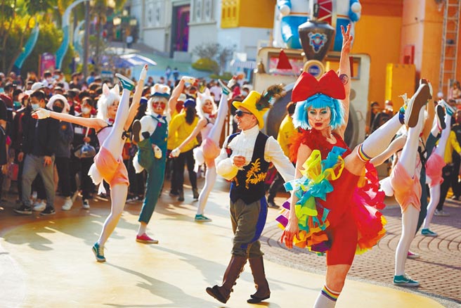 义大游乐世界嘉年华活动超吸睛。（义大游乐世界提供）