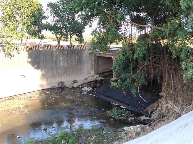 民雄中央桥现况。（嘉县政府提供／张亦惠嘉县传真）