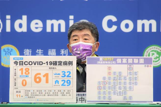 民進黨立委何志偉公開支持衛福部長陳時中出戰台北市長選舉，陳時中回應「謝謝大家關心」。(圖／指揮中心提供)