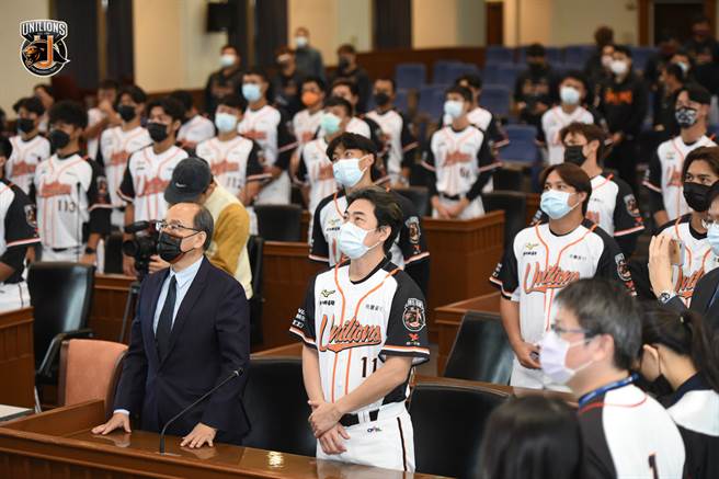 统一狮队11日进行法治教育课。（统一狮提供）