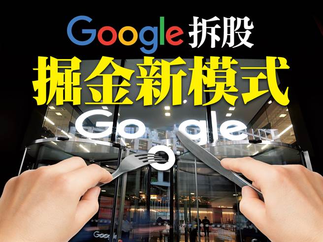 股票分割在华尔街市场一直都是超级大利多，苹果、特斯拉和Nvidia的股票分割让股价涨幅惊人。这次谷歌宣布股票分割，一股将拆分高达20股，对激励股价有莫大助益。Alphabet市值能否挑战2.5兆美元，就看股票分割的效益了！(图/先探投资周刊提供)