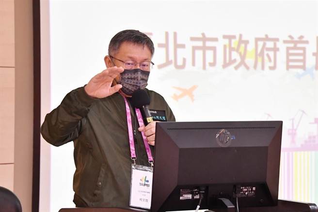 台北市長柯文哲。（台北市政府提供／張立勳台北傳真）