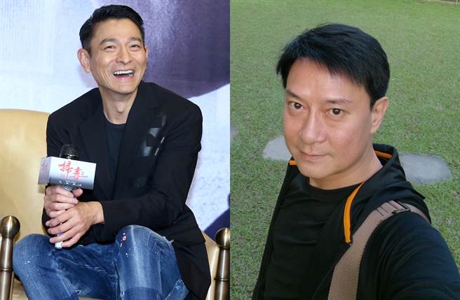 刘锡明过去被封为刘德华接班人。（图／中时资料照片；翻摄自刘锡明微博）