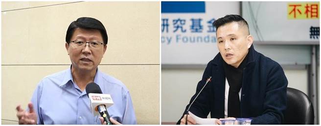 國民黨台南市議員謝龍介（左圖）、國民黨立委陳以信（右圖）。（本報資料照）