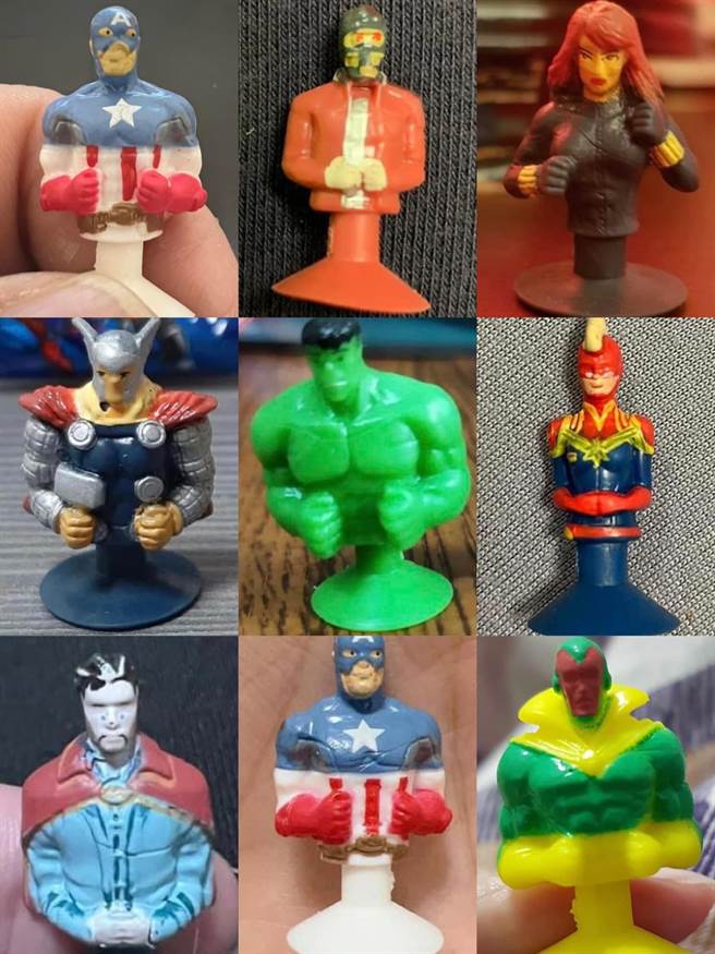 全联漫威公仔成品曝光后，低劣的作工与品质被网友骂翻，在脸书与PTT负评如潮，更有人揶揄英雄们「活像被围殴过」、「刚出车祸」。(图／爆废公社)