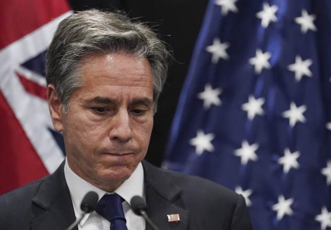 布林肯（如圖）將與俄羅斯外長拉夫羅夫對談。（圖／美聯社）