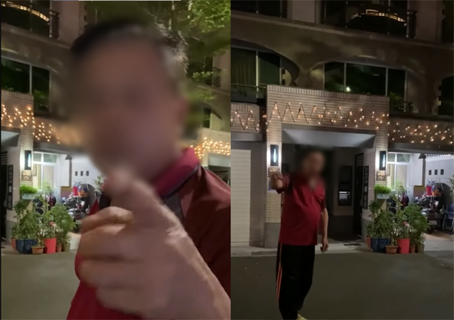 高雄一名李女控诉，邻居阿伯占地为王，完全不让她在巷弄内停车，还出言恐吓她。（翻摄脸书社团《爆料公社》）