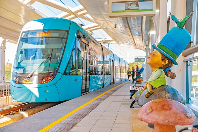 大台北捷运沿线房价以淡海轻轨年增16.77％最为惊人。（新北巿政府提供）