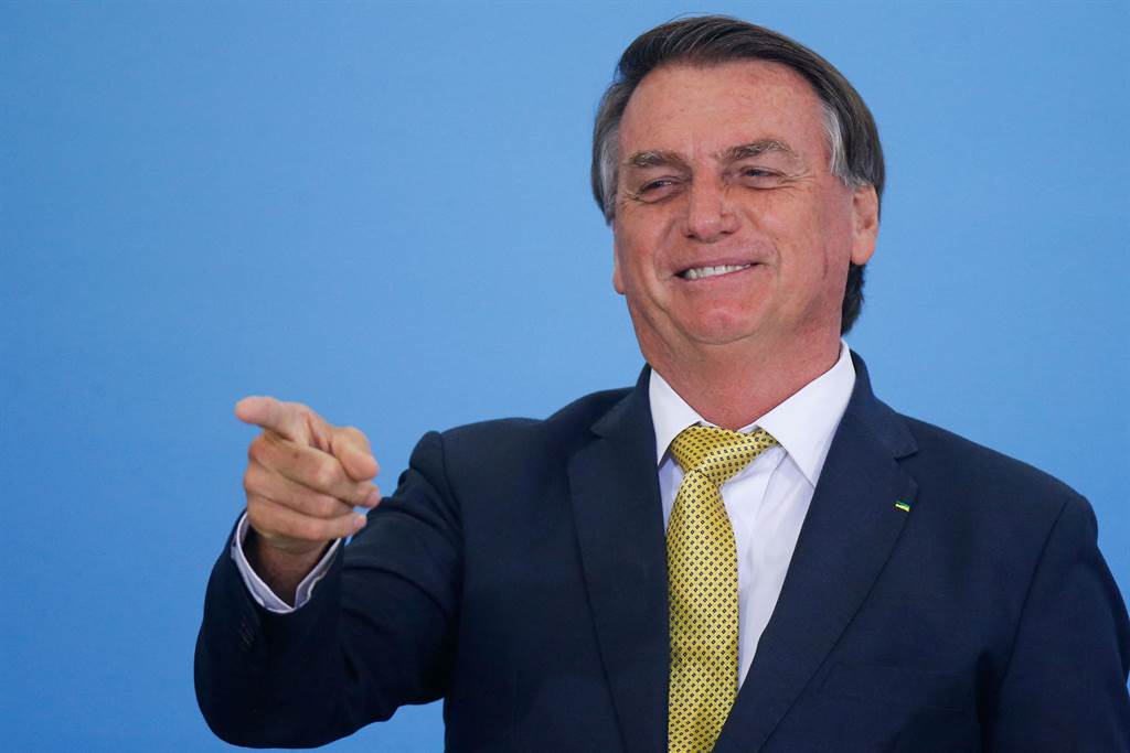 巴西总统波索纳洛（Jair Bolsonaro）。图/路透社(photo:ChinaTimes)