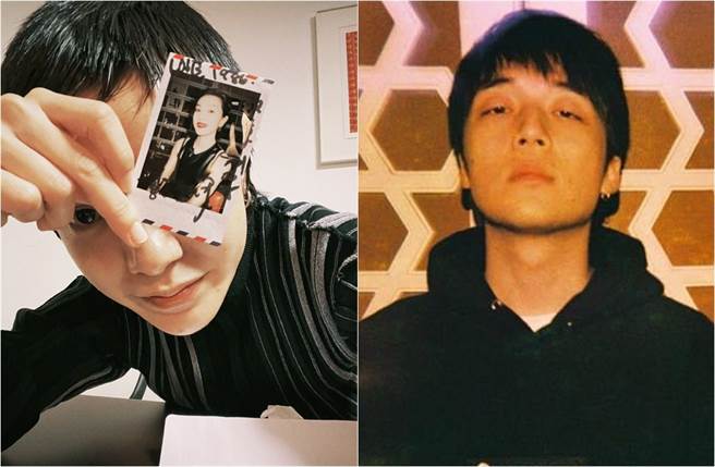 郭采潔(左)爆與音樂人伊德爾秘婚，男方隨即傳出私德不佳的連環醜聞。(取材自郭采潔微博、伊德爾Yider微博)